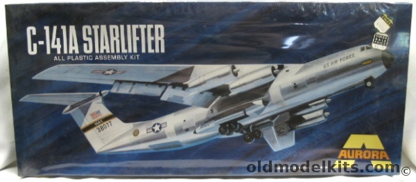 Aurora 1/108 Lockheed C-141A Starlifter, 376-350 plastic model kit
